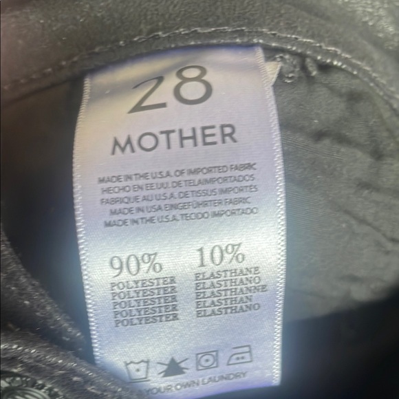 Women’s Mother The Pleated Trainer  Black Jogger Pants - Picture 7 of 7